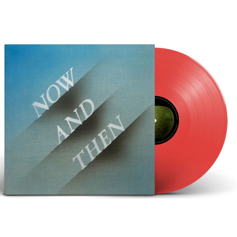The Beatles Now And Then 12" vinyl Record Red Exclusive!